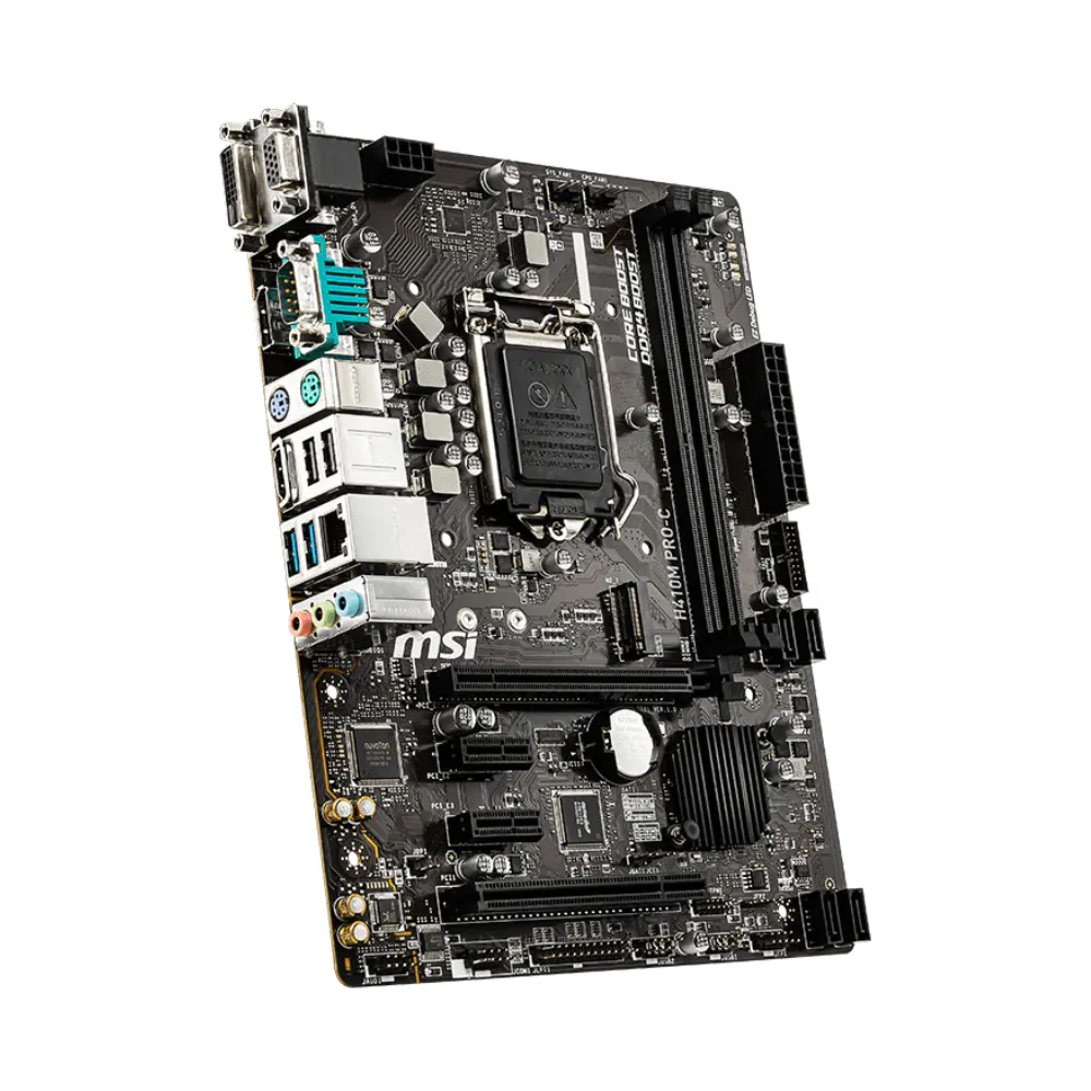 MSI Motherboard H410M PRO-C DDR4 For Intel 10th Gen view 3